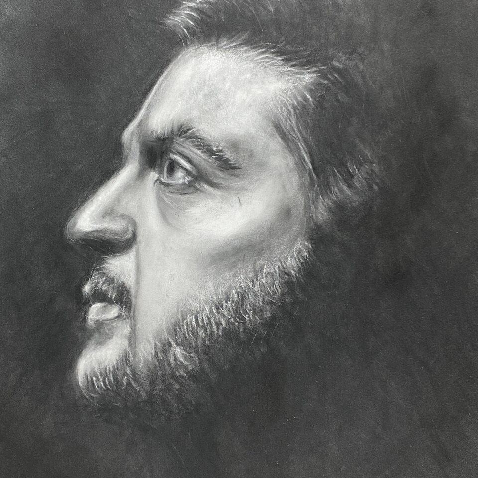 Zelenskyy Portrait in Pastel