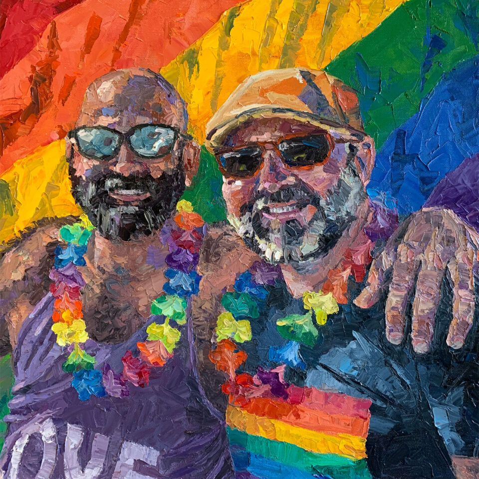 Portrait of Dylan and Ross