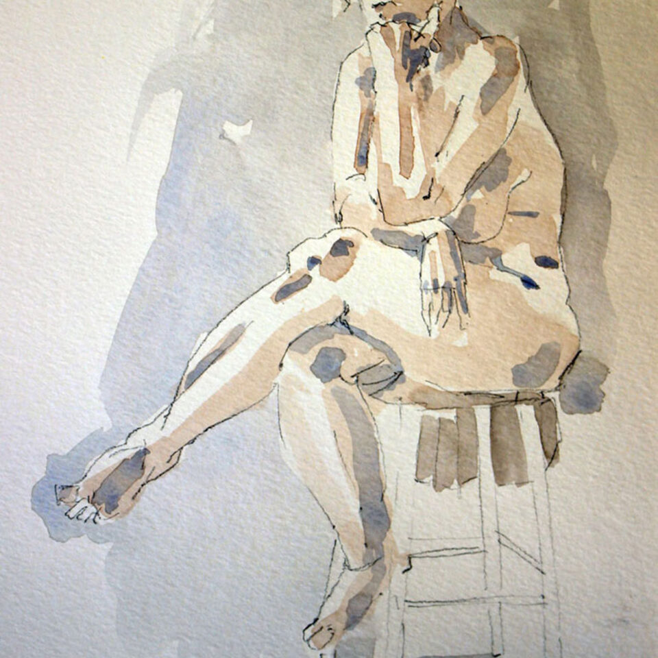 Seated Female Figure