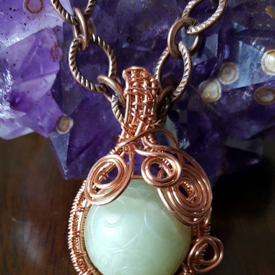 Wire-worked Serpentine