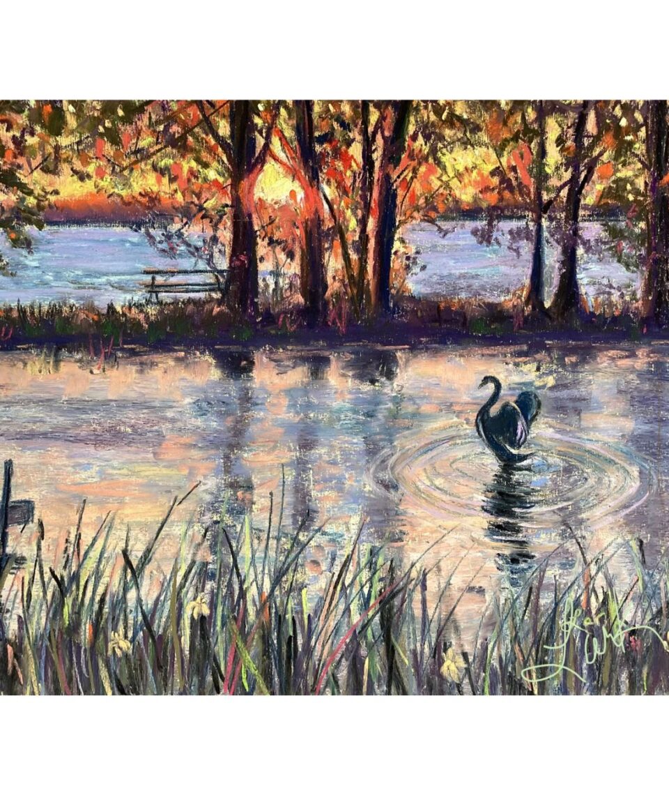 Sunset at the Lagoon