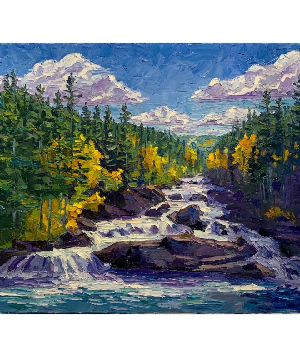 Big Brook at Triple Falls Nfld.