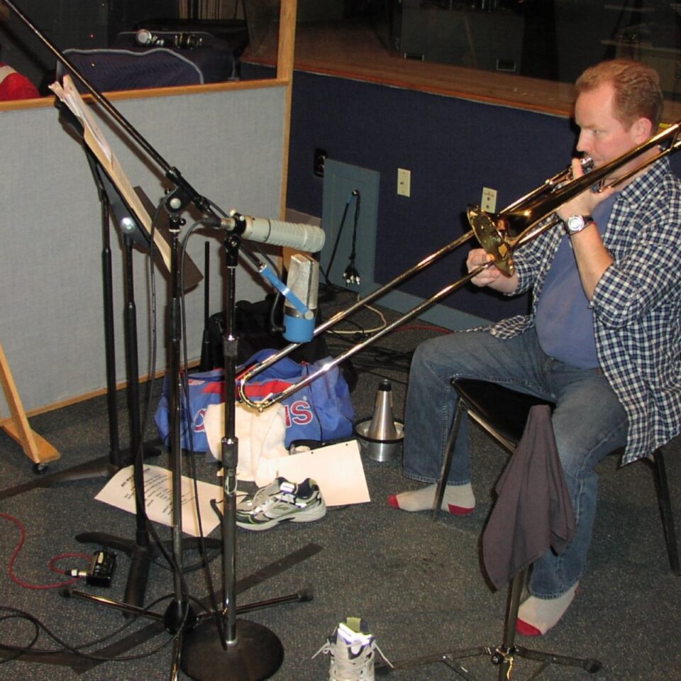 Dan in studio