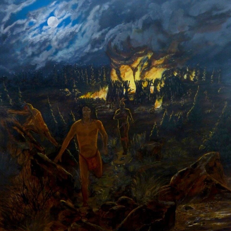 Iroquois Raid On A Mission