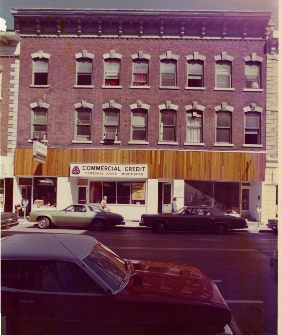 The Building that now contains the Quinte Arts Council - Photograph taken Circa 1975