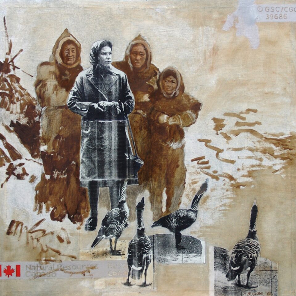 Queen, Inuit and Geese, 2006